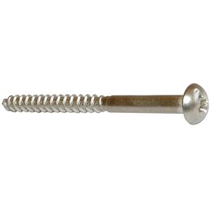 3.5x20 Stainless Steel SDX Screws -Round Head Pozi Chipboard Screws